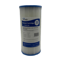 4.5"x10" Pleated Sediment Cartridge 20 Micron