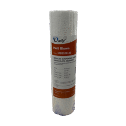 2.5"x10" Melt Blown Sediment Cartridge 20 Micron