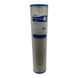 4.5"x20" Pleated Sediment Cartridge 1 Micron