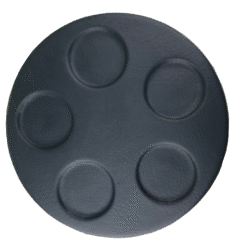 Esky Round Lid Grey with 5 Hole Indentations