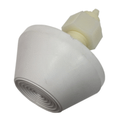 70mm Air Button White
