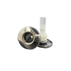 CMP 200 Series 2" Typhoon Jet Internal - Wave Face Rotational Stainless Steel/Graphite Gray