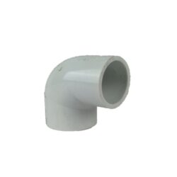 25mm 90deg White PVC Elbow