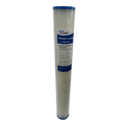2.5"x20" Pleated Sediment Cartridge 50 Micron