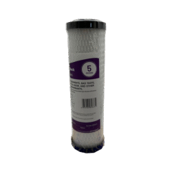 2.5"x10" Carbon Block Cartridge 5 Micron