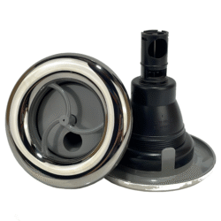Rising Dragon 5" Single Pulse Jet Stainless Steel and Grey