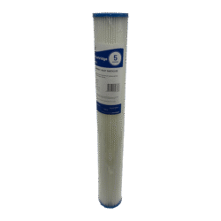 2.5"x20" Pleated Sediment Cartridge 5 Micron