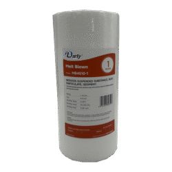 4.5"x10" Melt Blown Sediment Cartridge 1 Micron