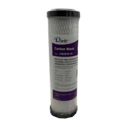 2.5"x10" Carbon Block Cartridge 10 Micron