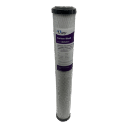 2.5"x20" Carbon Block Cartridge 5 Micron