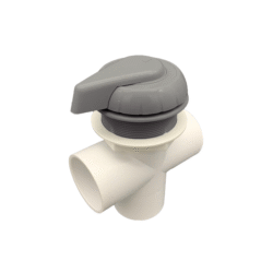 Balboa / Hydroair Diverter Valve 50mm Grey