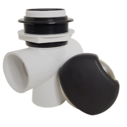 Balboa 50mm(2") 3way Crescent Diverter